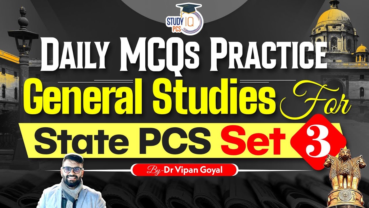 Daily GS MCQs Practice General Studies for State PCS Set 3 By Dr Vipan ...