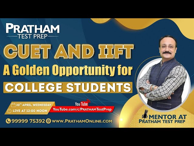 The Exams Are Coming!” – Golden Opportunities