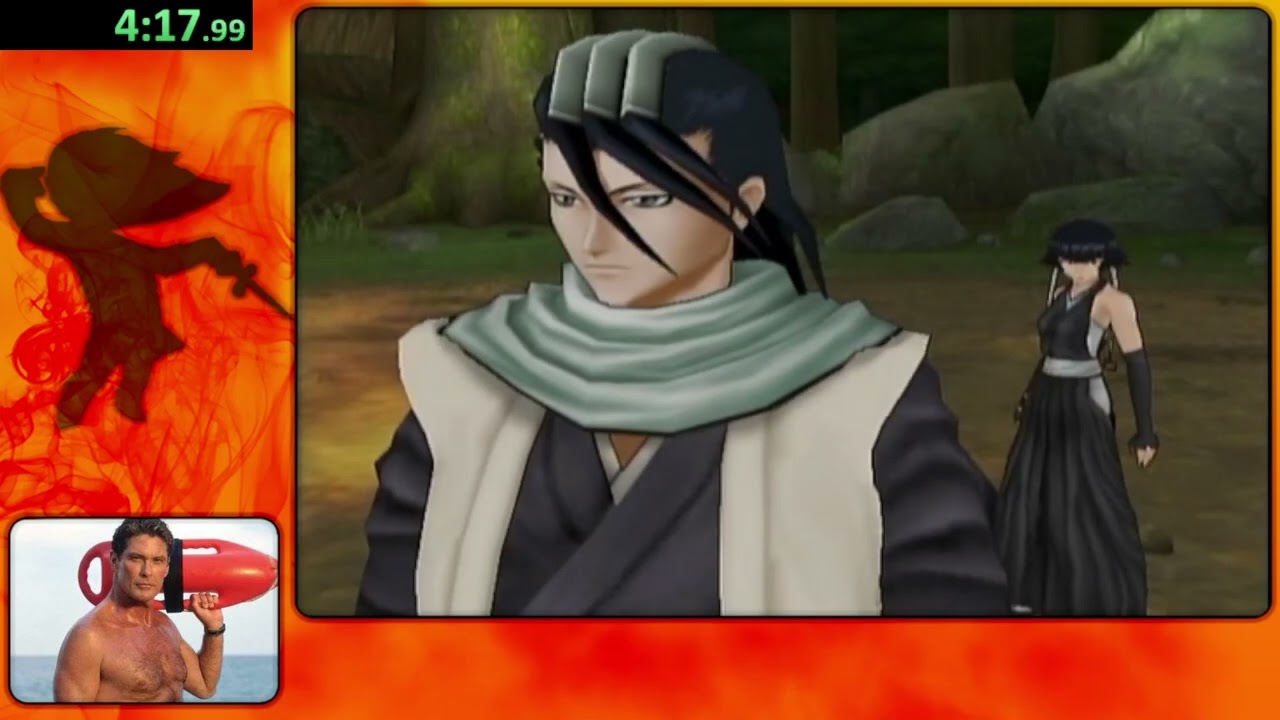 (Wii) Bleach: Shattered Blade - Byakuya Episode Mode - Speedrun in 