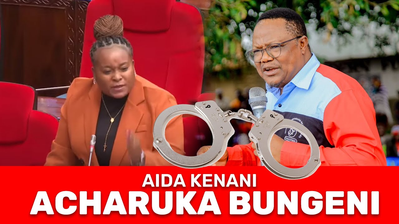 MBUNGE AIDA KENANI ACHARUKA BUNGENI 
