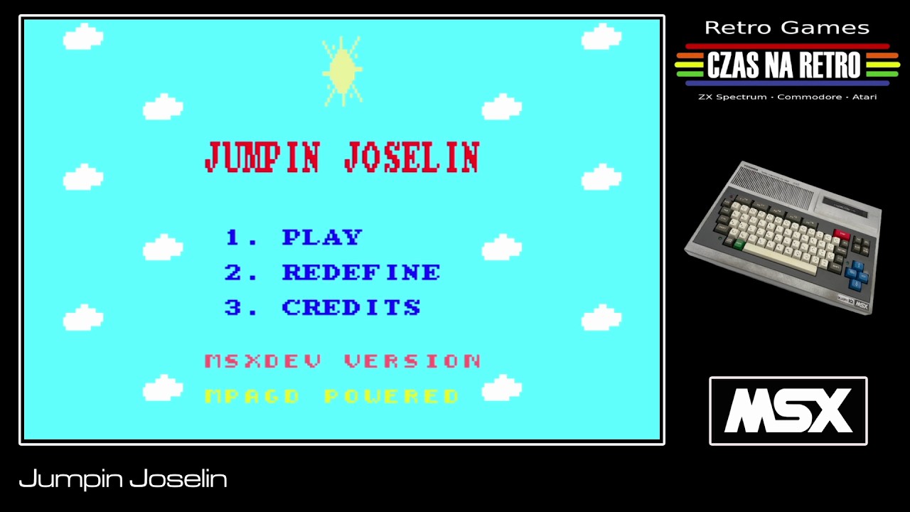 Jumpin Joselin (2026) - MSX/MSX2 - YouTube