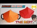 Easy Origami Face Mask // Mask With Paper // Easy to Make // Classic Craft // #OrigamiMask