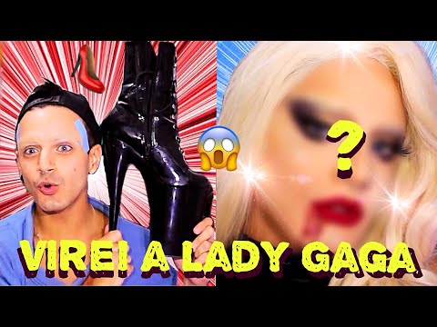 LADY GAGA MAKEUP EM AHS 👠|Victor Nogueira Feat. Gustra