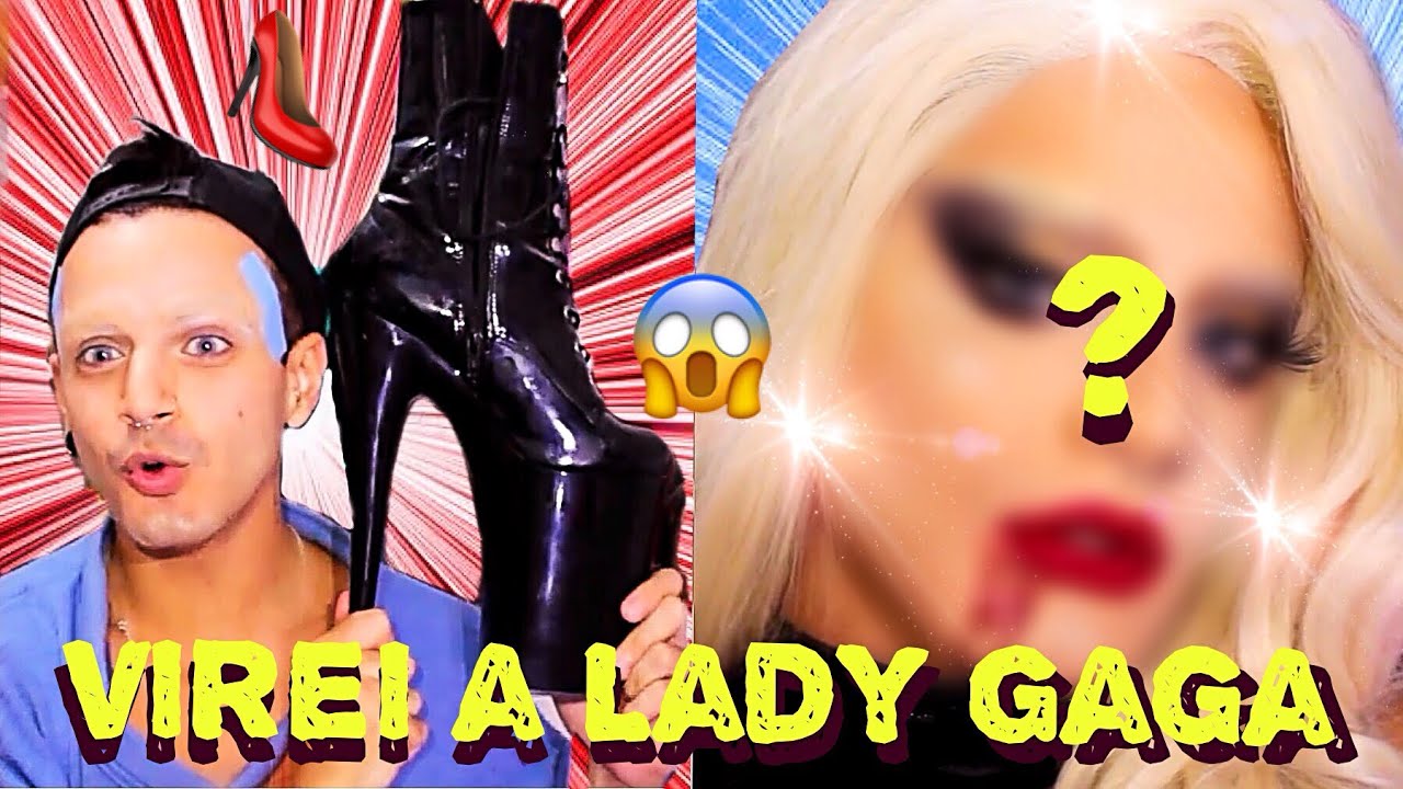 LADY GAGA MAKEUP EM AHS 👠|Victor Nogueira Feat. Gustra