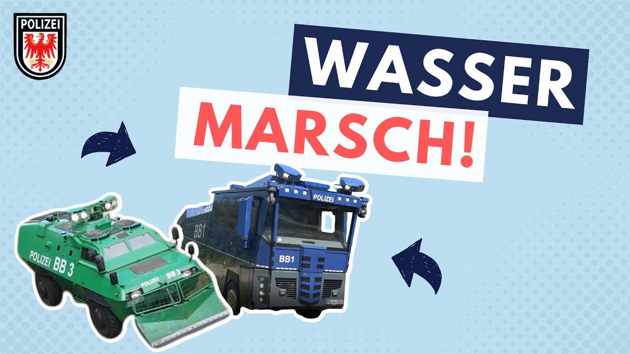 Das perfekte Team? Wasserwerfer und Sonderwagen | Vlog #3