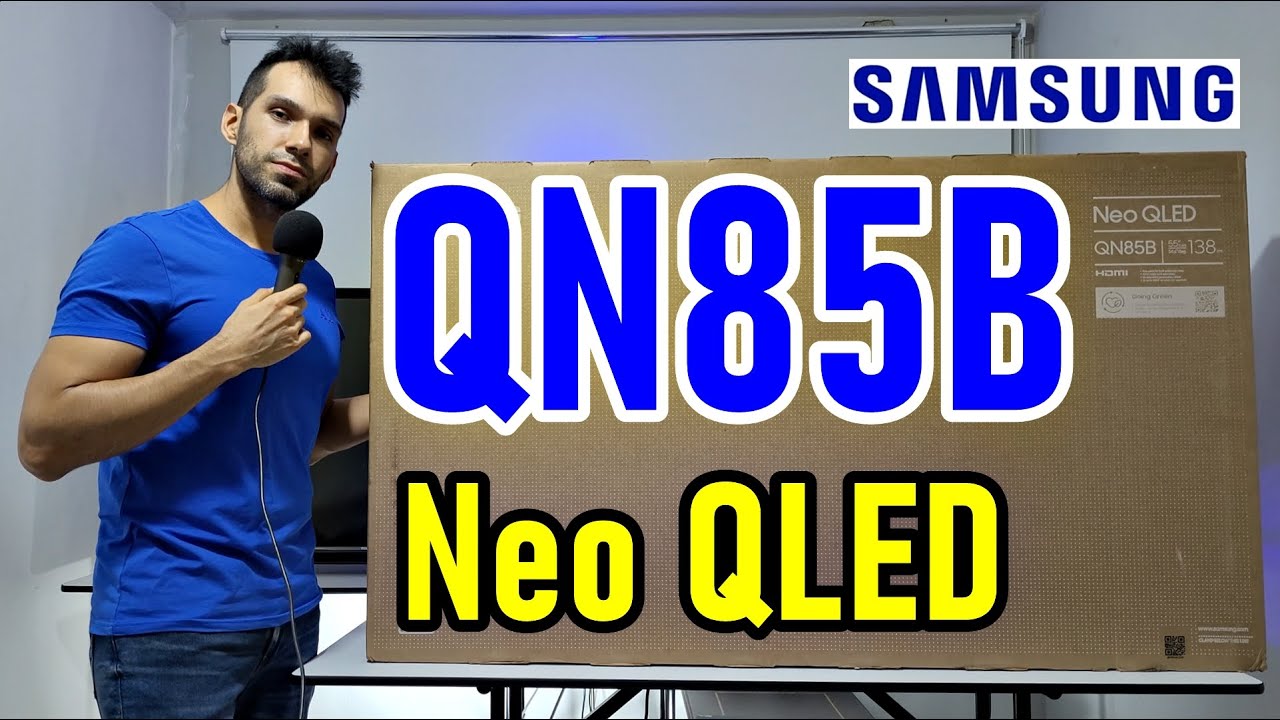 SAMSUNG QN85B Neo QLED: Unboxing and Full Review / It has 4 HDMI 2.1 ports  