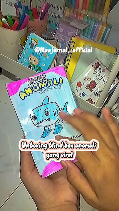 Unboxing blind box anomali Kertas Diy#blindbox #anomali #viralshort #kawaii