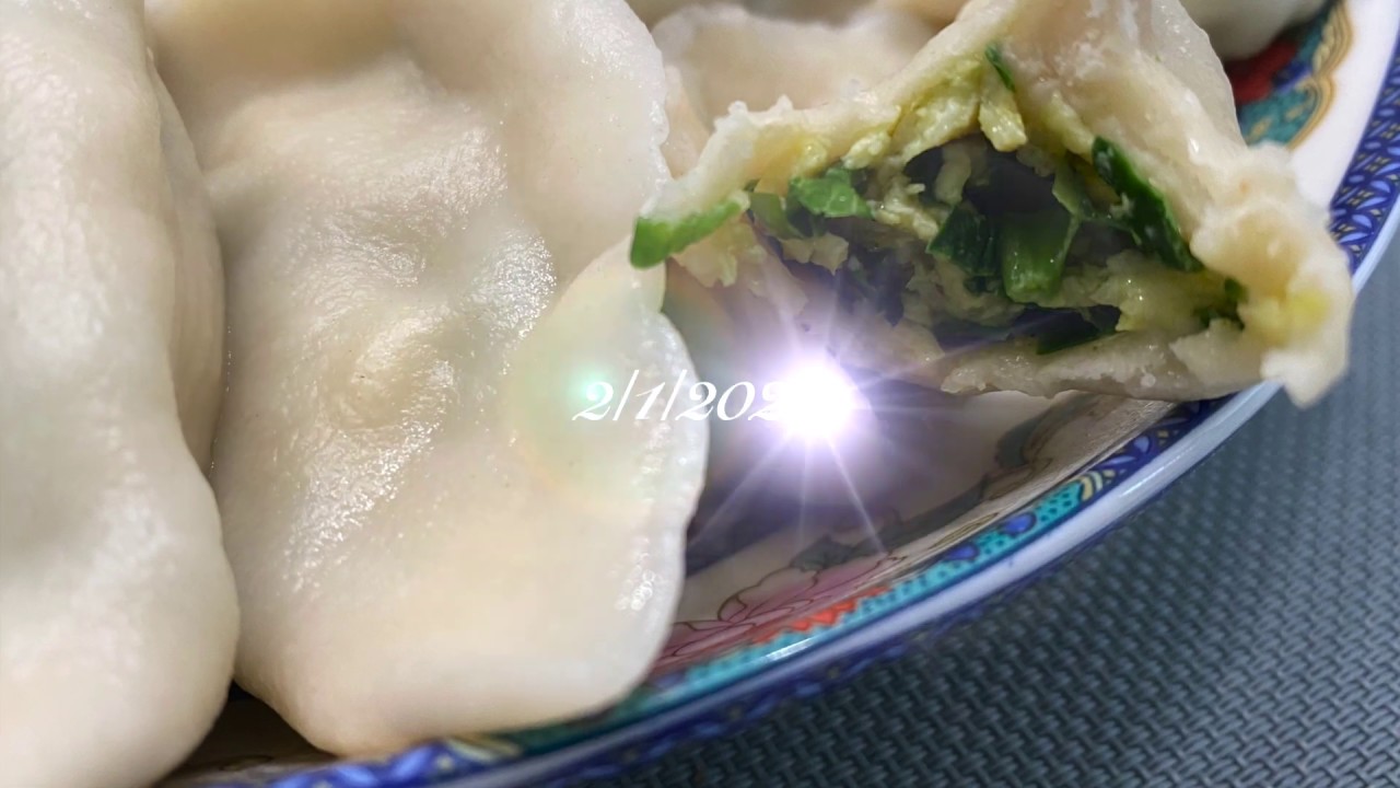Homemade Dumplings Feb 1st 2020 Kitchenaid mixer 三鮮餡餃子 YouTube