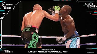 Crowning The King 👑 Lyndon Arthur v Emmanuel Anim Full Fight - Commonwealth Light-Heavyweight Title