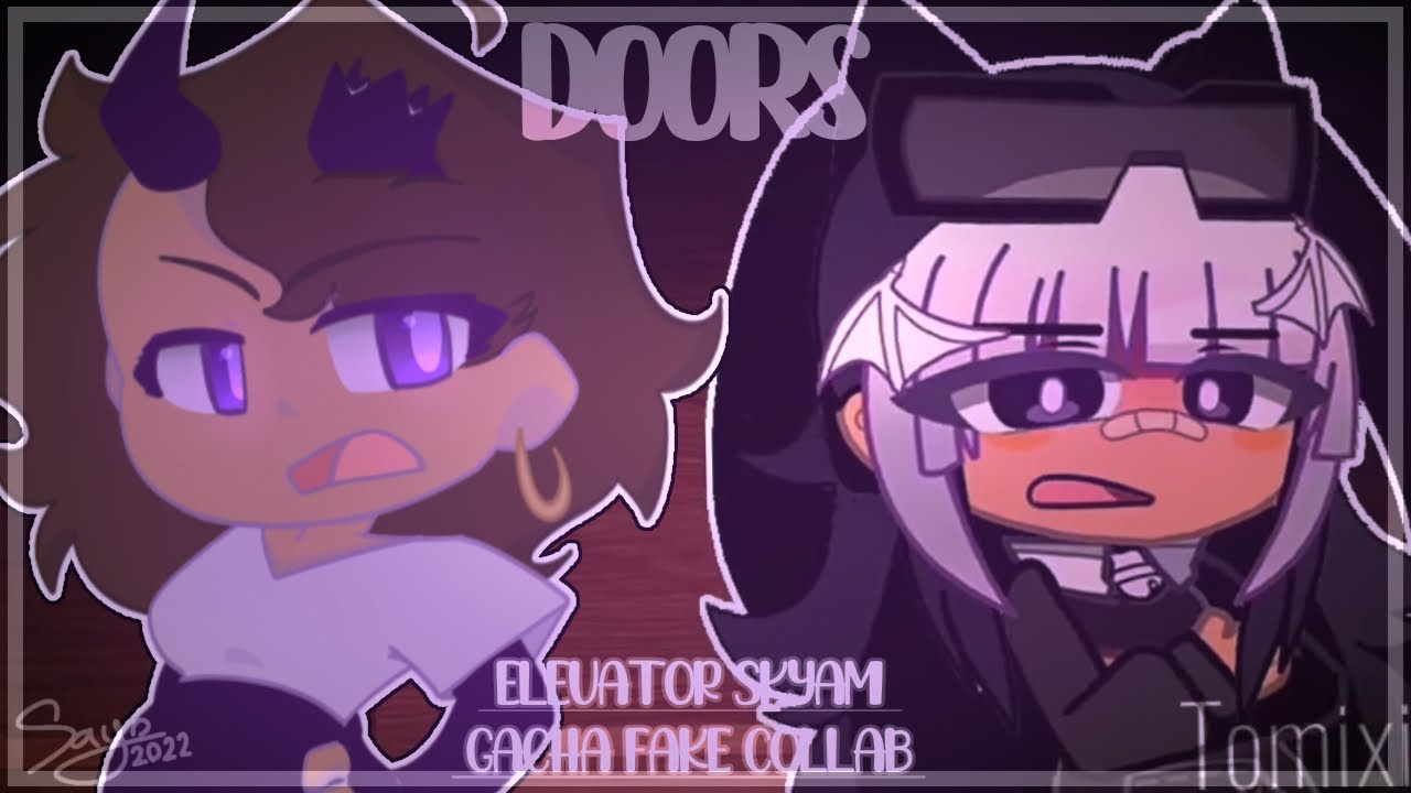 Vs Tomixity Doors skyverse fnf mod Fake collab GachaxArt YouTube