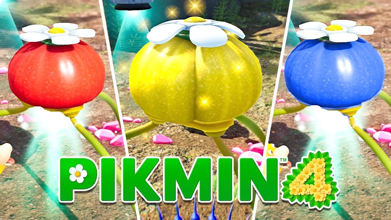 Pikmin 4 - How to unlock Yellow & Blue Pikmin? - YouTube