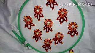 All over embroidery design  embroidery full design  Hand embroidery Indian embroidery design