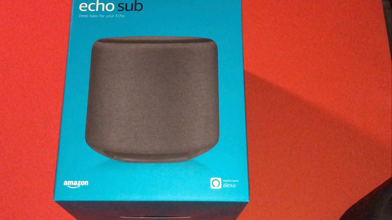 Amazon Echo Sub Unboxing - YouTube
