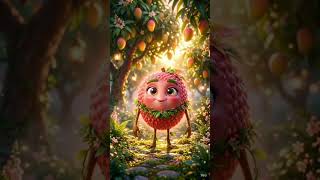 The Brave Little Lychee: A Magical 3D Animation 🍓✨