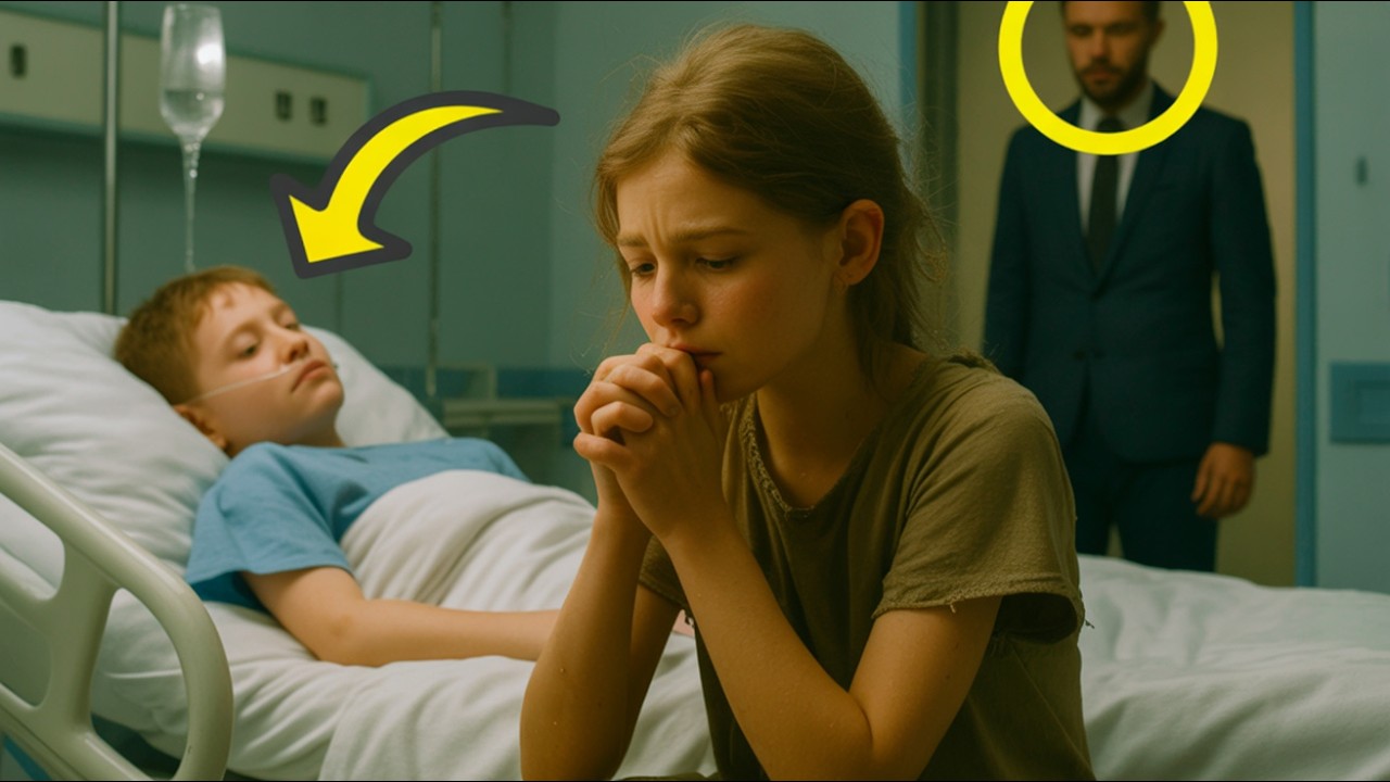 БОГАТ МЪЖЪТ ВИЖДА ПРОСЕЩО МОМИЧЕ ДА СЕ МОЛИ ЗА СИНА МУ В КОМА… И ЖИВОТЪТ МУ СЕ ПРОМЕНЯ СЛЕД ТОВА