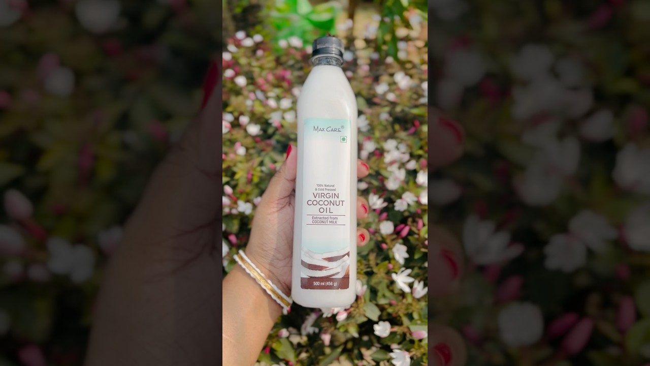 Flipkart unboxing🎁 Max care pure coconut oil🥥 