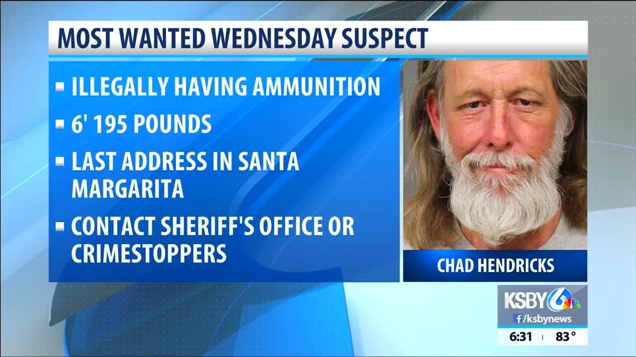 Most Wanted Wednesday: Chad Hendricks