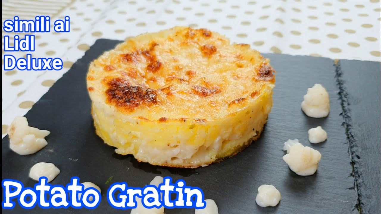 TORTINI DI PATATE GRATINATI SUPER GOLOSI (simil potato gratin del Lidl