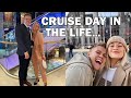 DAY IN THE LIFE ON A CRUISE SHIP | James and Carys