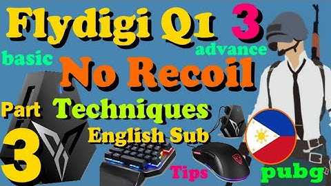 Play PUBG mobile using mouse and keyboard ( Flydigi Q1 & Scorpion D1 )  ( Part 3 of 5) @Flydigi