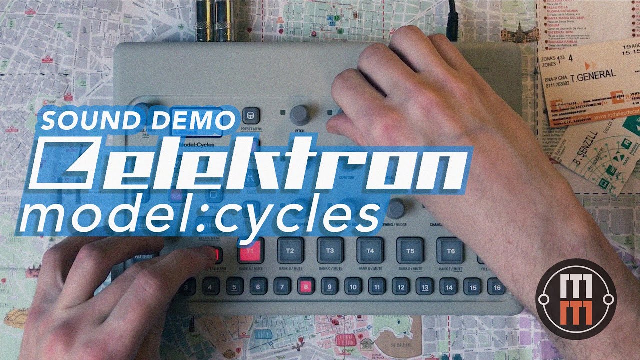 Elektron Model:Cycles - sound demo (no talking)