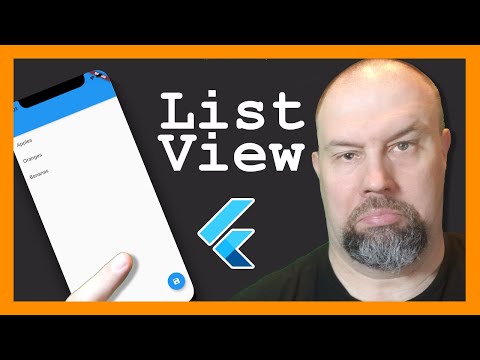 Flutterウィジェットの基本：ListView |ビルダー、セパレーター