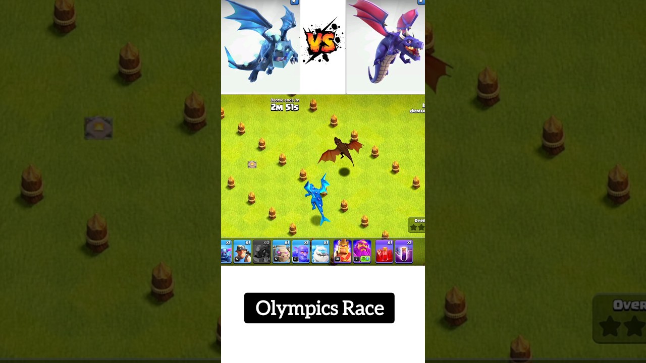 Olympics in Clash of Clans 🔥🔥 #clashofclans #gaming #shorts