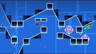 Geometry Dash - Space Invaders "EX" Preview 2 [] Extreme Demon XXL mostly solo layout []
