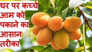 Ripe Mangoes at home with two easy way|घर में आम पकाने के दो आसान तरीके 2 trick Ripe Mangoes at home