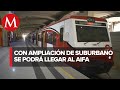 Recorrido del Tren Suburbano al AIFA será de 39 minutos