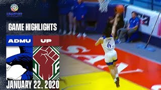 Admu Vs. Upis - January 22, 2020 Game Highlights Uaap 82 High School Basketball