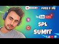 LIVE REACTION 🤯Subscribers ID Check✅ SPL SUMIT #spl_sumit #freefiremax