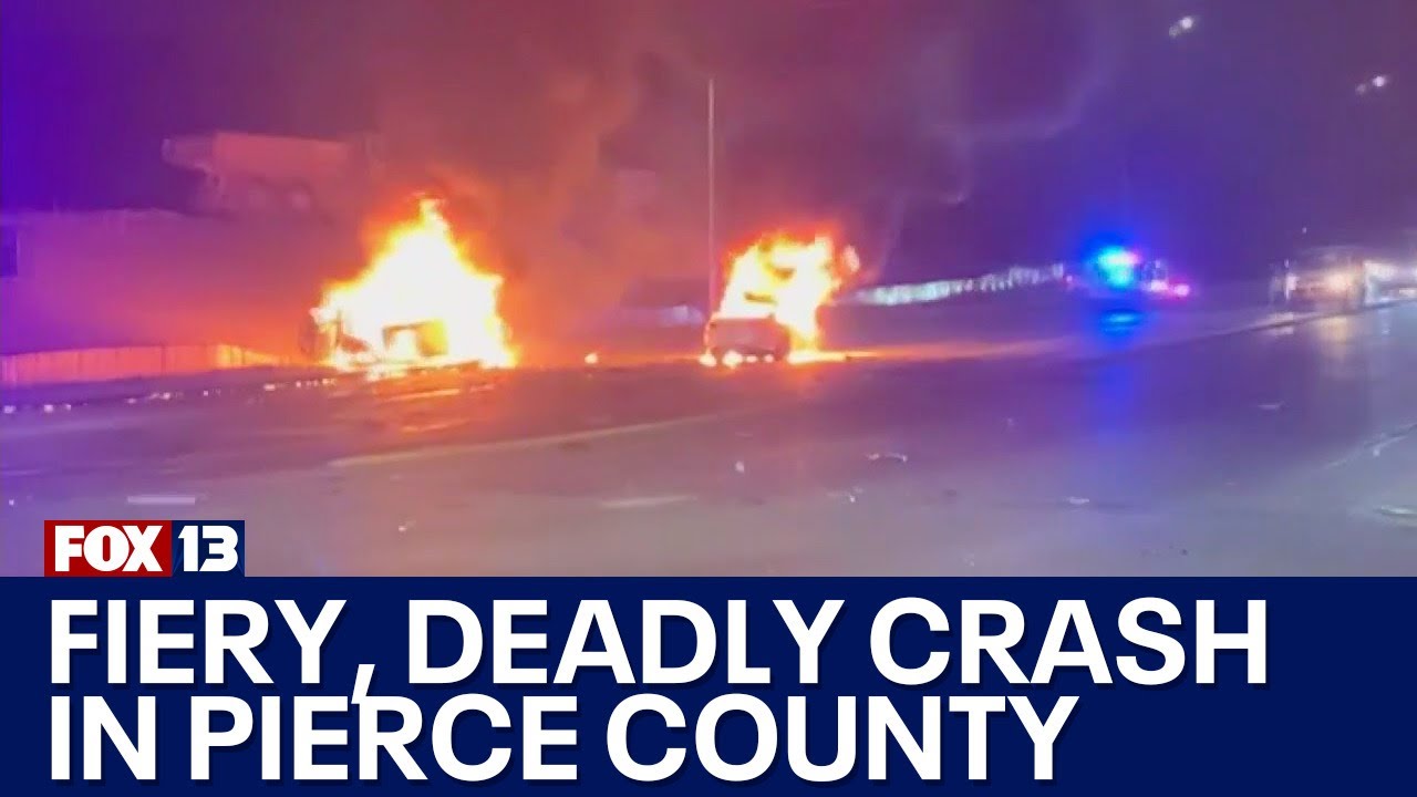 Fiery, deadly Pierce County crash caused by BMW going 100+ mph | FOX 13 ...