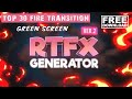 Top 30 green screen RTFX fire effects and fire transitions Free download 2022 | green screen Effects