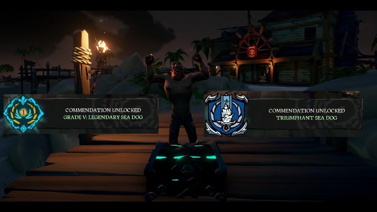 Getting Legendary and Triumphant Sea Dog at the same time