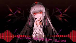 Nightcore - Eat You Alive - (Lyrics)