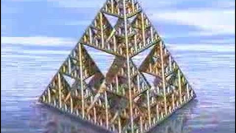 3D IFS Fractal : Sierpinski on Ice