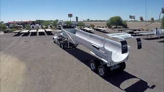 2021 ARMOR LITE 38' END DUMP - HALF ROUND, ELECTRIC FLIP TARP For Sale