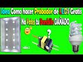 Idea como hacer un probador  de leds fcil y gratis