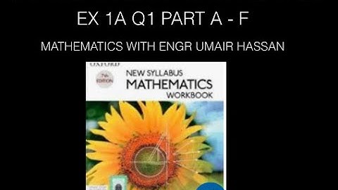 D3 MATH CH#1 Ex 1A NEW SYLLABUS MATHEMATICS 7TH ED #SOLUTIONOFQUADRATICEQUATIONS