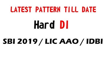 Data Interpretation for SBI PO 2019/LIC AAO 2019/IDBI 2019 || High Level DI with Short Tricks