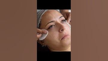 How to do eyelash tint  #Shorts