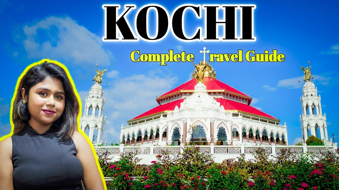 KOCHI vlog ~ Ernakulam Tourist Places, Food, Lulu Mall, Water Metro | Kerala Travel Guide, Ep 1