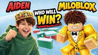 Aiden and MiloBlox compete in 9 Different Challenges!