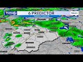The unsettled pattern continues today