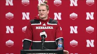 Nebraska TE Thoms Fidone talks offseason, return from injury