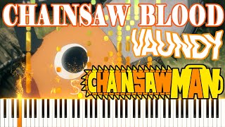 CHAINSAW BLOOD Full Version (チェンソーマン Chainsaw Man 鏈鋸人 ED1) --WITH MIDI+WAV+MusicXML+Musescore Secret Link - チェンソーマン Chainsaw Man 鏈鋸人