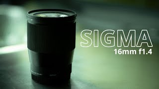 ESSA LENTE FAZ TUDO | Review Sigma 16mm f1.4 E Mount