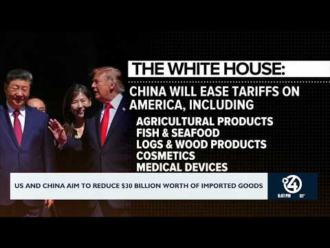 U.S. and China aim to reduce $30 billion worth of imported goods