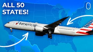 American Airlines Becomes Only Airline To Serve All 50 US States But Not Always With An Airplane